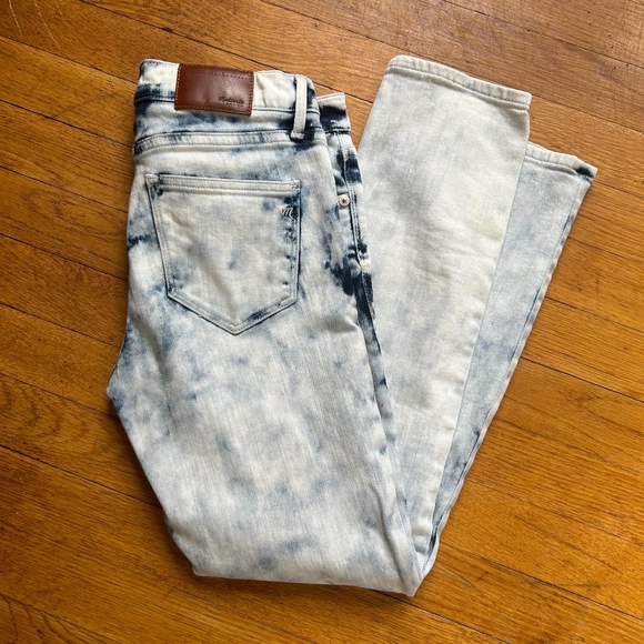 Madewell Bleached Out, Tye-dyed Jeans - Picture 5 of 6